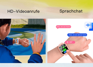 blackview 4G-Kinderuhr: HD-Videoanrufe, GPS+WiFi-Ortung, IP68 & 800mAh Smartwatch, 1,75", GPS+LES+WiFi, 4G-LTE, IP68, SOS, 800mAh, Knips-Freunde​