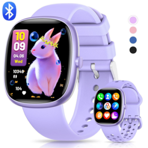 SWGOTA Smartwatch Kinder für Jungen und Mädchen 5-16 Jahren mit Telefon, IP68 Smartwatch , Smartwatch für Kinder mit 20 Sportmodi/Herzfrequenz/Schlafmonitor, Kinder Smartwatch Schrittzähler, Wecker, Geschenk für Kinder