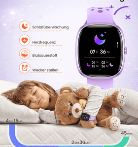 SWGOTA Smartwatch Kinder für Jungen und Mädchen 5-16 Jahren mit Telefon, IP68 Smartwatch , Smartwatch für Kinder mit 20 Sportmodi/Herzfrequenz/Schlafmonitor, Kinder Smartwatch Schrittzähler, Wecker, Geschenk für Kinder