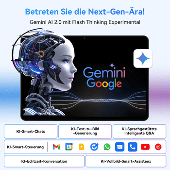 TABWEE T80 Android 16 WLAN 10-Zoll-Tablet mit 64/128 GB Tablet