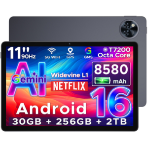 DOOGEE U11 Pro Android 16 Tablet mit Tastatur, Stift, Maus, Hülle, 11 Zoll Tablet