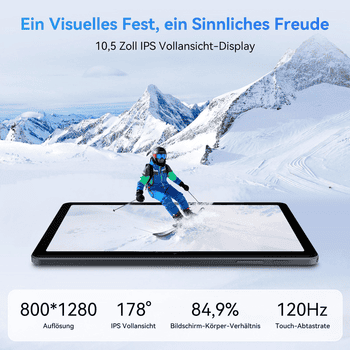 TABWEE T80 Android 16 64/128 GB incl. Stift Tablet