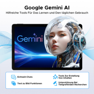 POCKAM P11 Android 16 Tablet mit Tastatur, Stift, Maus, 11 Zoll, 8800mAh Tablet