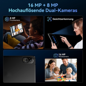 Nexall TABWEE Nexall N90 12" Android 16 2K Display 4G LTE mit Tastatur Stift Tablet