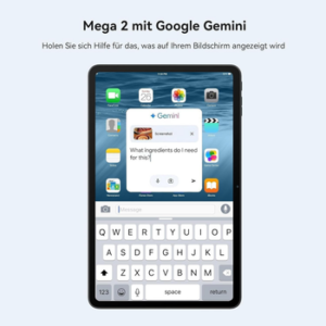 blackview 12 " Mega2 Android 15 4G LTE 2,4K 8GB/12GB+256GB Tablet , 2.4K, Android 15, 9000mAh, LTE)