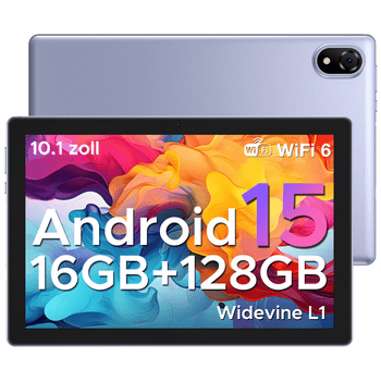 DOOGEE U10 Tablet 10 Zoll, Android Tablet, 4GB RAM+128GB ROM kinder Tablet , Widevine L1, WiFi 6, 5060mAh)