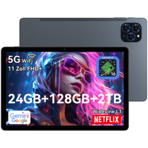 TABWEE T90 11" FHD Android 16 WiFi incl. Tastatur/Maus/Hülle Tablet