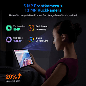 TABWEE T90 11" FHD Android 16 WiFi incl. Tastatur/Maus/Hülle Tablet