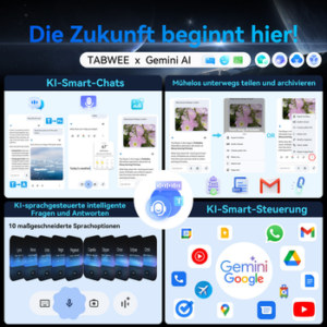 TABWEE T90 11" FHD Android 16 WiFi incl. Tastatur/Maus/Hülle Tablet