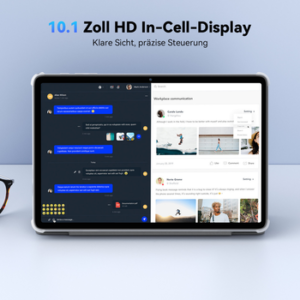 VekfulPC 10" Android 16 256GB mit Zubehör Tablet