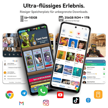 HOTWAV Note 13 Max Handy, 16+256 GB/1 TB Smartphone, Android handy, Smartphone