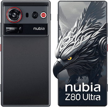 Nubia ZTE Nubia Z80 Ultra 5G Handy, 512GB/16GB RAM, Snapdragon 8 Elite Gen 5 Smartphone