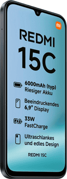 Xiaomi Redmi 15C 4+128GB Smartphone