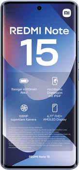 Xiaomi Redmi Note 15 6+128 Smartphone