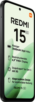 Xiaomi Redmi 15 5G 256 GB Smartphone
