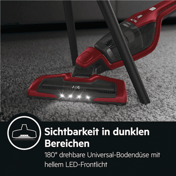 AEG Akku-Hand-und Stielstaubsauger CX7 ANIMAL AKKU-STAUBSAUGER , beutellos, 2in1-Funktion, ideal zur Tierhaarentfernung, bis zu 45 Min. Laufzeit