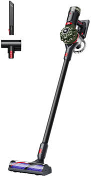 DYSON Akku-Hand-und Stielstaubsauger V8 Cyclone, beutellos, 150 AirWatt, 30 % mehr Leistung. 60 Minuten Laufzeit.