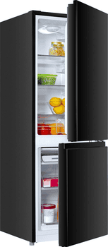 Hanseatic Kühl-/Gefrierkombination HKGK14349CB, 143 cm hoch, 49,5 cm breit, Obst & Gemüse-Fach