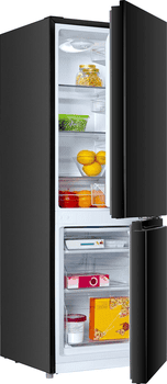 Hanseatic Kühl-/Gefrierkombination HKGK14349CB, 143 cm hoch, 49,5 cm breit, Obst & Gemüse-Fach