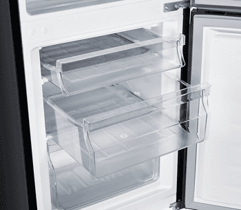 Hanseatic Kühl-/Gefrierkombination HKGK14349CB, 143 cm hoch, 49,5 cm breit, Obst & Gemüse-Fach