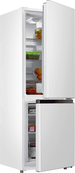 Hanseatic Kühl-/Gefrierkombination HKGK14349BW, 143 cm hoch, 49,5 cm breit