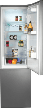 BEKO Kühl-/Gefrierkombination RCSA406K60XBN, 202,5 cm hoch, 59,5 cm breit, Kein manuelles Abtauen mehr dank automatischer Abtauung