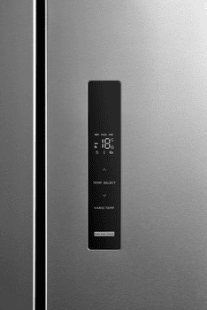 Hanseatic French Door HFD18983CI, 189,8 cm hoch, 83,3 cm breit, NoFrost, Schnellkühl-/Gefrierfunktion, Display, Türalarm