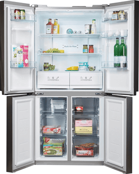 Hanseatic Multi Door HCD17884EI, 177,5 cm hoch, 83,3 cm breit, NoFrost, Wasserspender, FreshZone, Urlaubsschaltung, Display
