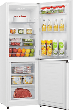 Hanseatic Kühl-/Gefrierkombination HKGK16155CW, 161 cm hoch, 55 cm breit