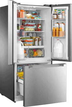 Hanseatic French Door HFD16975DI, 169,2 cm hoch, 75 cm breit