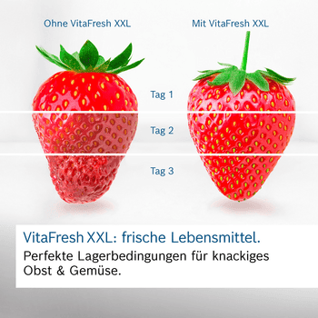 BOSCH Kühl-/Gefrierkombination Serie 4 KGN39OCAF, 203 cm hoch, 60 cm breit, Green Collection: produziert mit CO₂ reduzierten Materialien