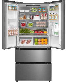 Hanseatic French Door HFD18983DWDI, 189,8 cm hoch, 83,3 cm breit