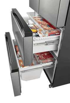 Hanseatic French Door HFD18983DWDI, 189,8 cm hoch, 83,3 cm breit