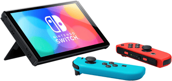 Nintendo Switch OLED NEON Konsole r/b