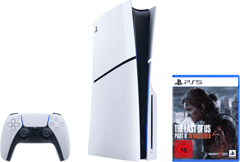 PlayStation 5 Disk Edition + The Last of Us Part II Remastered