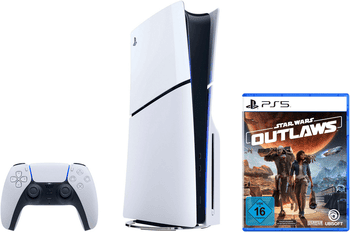PlayStation 5 Disk Edition + Star Wars Outlaws