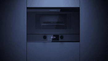 Küppersbusch Mikrowelle MR6330.0KSM, Mikrowelle mit Grill, 22 l, Grill Funktion, 14 Automatikprogramme, Standby-Modus