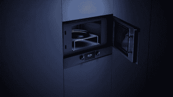 Küppersbusch Mikrowelle MR6330.0KSM, Mikrowelle mit Grill, 22 l, Grill Funktion, 14 Automatikprogramme, Standby-Modus