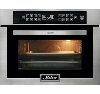 Kaiser Küchengeräte Einbau-Mikrowelle, 38,00 l, Mikrowellen-Backofen, 45 cm Hoch,TouchControl, Heißluft
