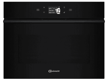 BAUKNECHT Einbau-Mikrowelle, Grill, Heißluft, Mikrowelle, Einfache Handhabung in schickem Design
