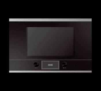 Küppersbusch Mikrowelle ML6330.0S, Mikrowelle mit Grill, 22 l, Elektronik-Uhr, Beleuchtung, 14 Automatikprogramme