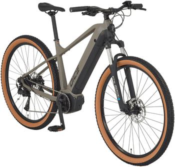 Prophete E-Bike Mountainbike Dice 3.0, 10 Gang Shimano Cues Schaltwerk, Kettenschaltung, Mittelmotor, 540 Wh, Pedelec, Elektrofahrrad für Damen und Herren, MTB
