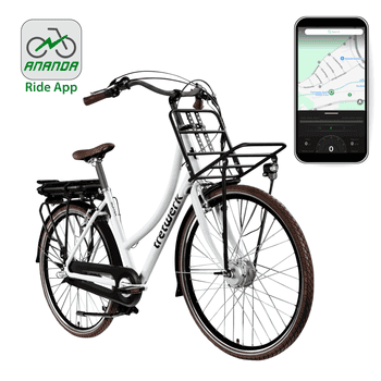 Tretwerk E-Bike Cityrad Sophia, 3 Gang, Nabenschaltung, Frontmotor, 536 Wh, Tretwerk Sophia E Bike Damen 28 Zoll Elektrofahrrad 160 - 185 cm Rad