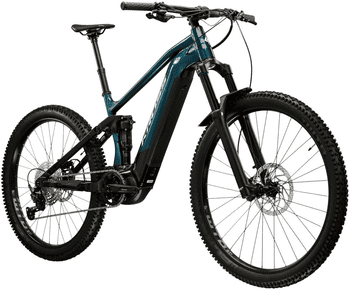 Kross E-Bike Mountainbike, 12 Gang Shimano DEORE M6100 Schaltwerk, Kettenschaltung, Mittelmotor, 630 Wh, Pedelec, Elektrofahrrad für Damen und Herren, MTB