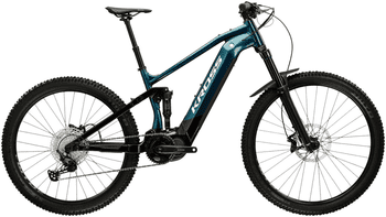 Kross E-Bike Mountainbike, 12 Gang Shimano DEORE M6100 Schaltwerk, Kettenschaltung, Mittelmotor, 630 Wh, Pedelec, Elektrofahrrad für Damen und Herren, MTB