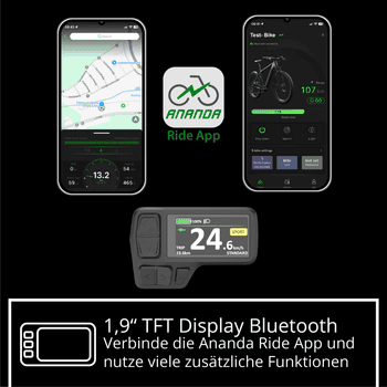 Remington E-Bike Mountainbike XR01, 10 Gang Shimano Cues U3020 SGS Schaltwerk, Kettenschaltung, Heckmotor, 550 Wh, E Bike Mountainbike 29 Zoll Pedelec 10 Gang 540Wh Fahrrad Hardtail MTB