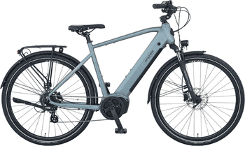 Prophete E-Bike Trekkingrad Entdecker 3.8, 8 Gang Shimano Altus Schaltwerk, Kettenschaltung, Mittelmotor, 540 Wh, Pedelec, Elektrofahrrad für Herren