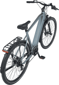 Prophete E-Bike Trekkingrad Entdecker 3.8, 8 Gang Shimano Altus Schaltwerk, Kettenschaltung, Mittelmotor, 540 Wh, Pedelec, Elektrofahrrad für Herren