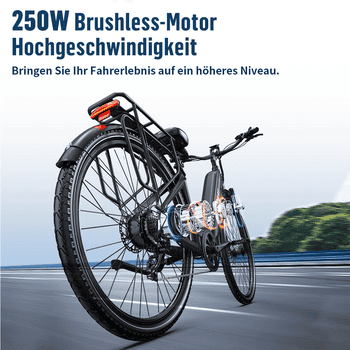 Onesport E-Bike Cityrad OT05pro herren Elektrofahrrad 700C*50C Zoll 22.5AH 36V 810WH damen, 7 Gang SHIMANO, Kettenschaltung, Heckmotor, 810 Wh, , Cityrad 7 Gang Shimano, hydraulischen Scheibenbremse, Kettenschaltung