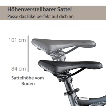 AGON E-Bike Mountainbike Alpha, 10 Gang Deore SGS T6000 Schaltwerk, Kettenschaltung, Heckmotor, 540 Wh, Pedelec, Elektrofahrrad für Damen u. Herren, MTB